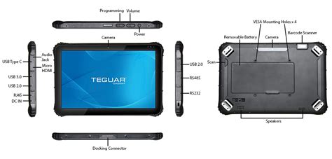 12 Rugged Tablet Pc Teguar
