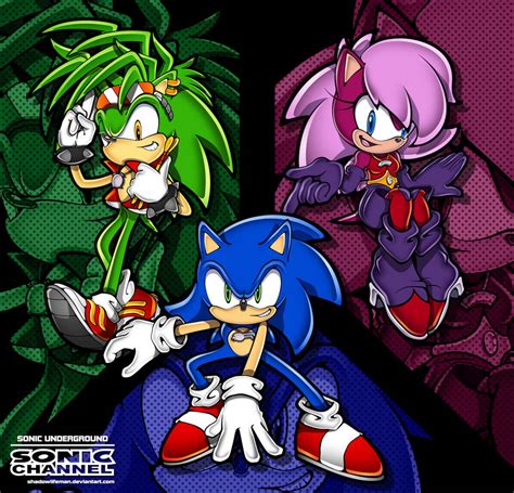 Sonic Underground Sonic Channel By Shadowlifeman On Deviantart