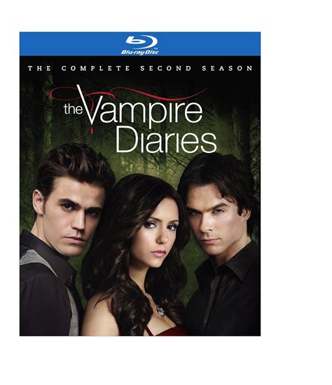 Vampire Diaries Complete Second Season Blu Ray Us Import Uk