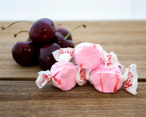 Cherry Taffy Flavor Of The Month Taffy Town