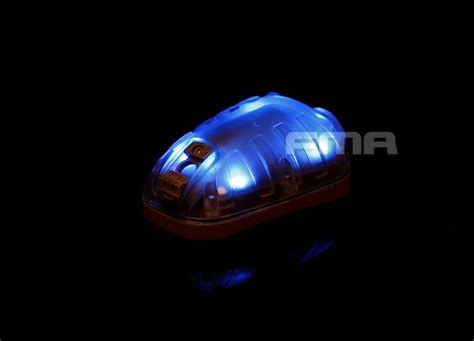 Specwarfare Airsoft Fma Hel Star 6 Helmet Lamp Blue Led De
