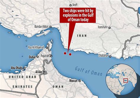 Oil Tankers Are Targeted With Explosions In The Gulf Of Oman Daily