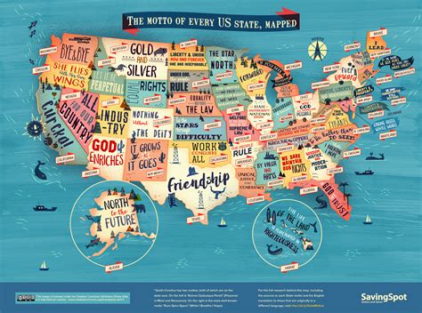 the motto of every us state mapped cashnetusa blog
