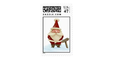Santa Claus From North Pole Postage Stamp Zazzle