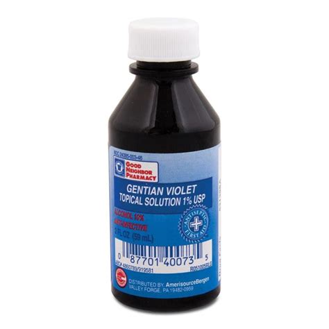 Gentian Violet Antiseptic Topical Solution Chirosupply