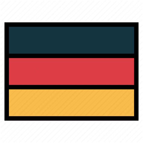 Germany Flag Nation World Country Icon Download On Iconfinder