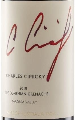 Nov 03, 2021 · komentář josefa chuchmy. Charles Cimicky The Bohemian Grenache 2010 Expert Wine ...