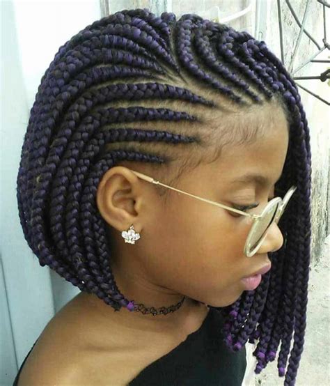 Gorgeous braided hairstyles for african american little girls. Little lady doing it for herself!!! You know she makes ...