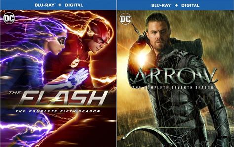 Release Dates Set For The Flash Season 5 And Arrow Season 7 Blu Raydvd