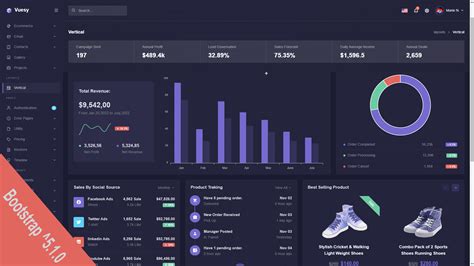 Bootstrap 5 Admin And Dashboard Template