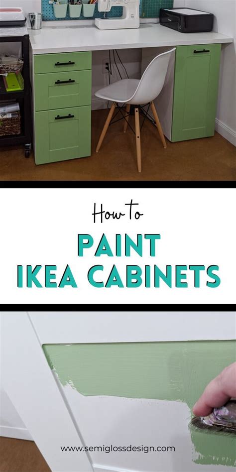 I'm so behind on posting updates for our guest room/playroom! How to Paint IKEA Cabinets: The Easy Way | Ikea cabinets ...