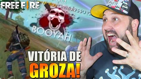 Free fire is the ultimate survival shooter game available on mobile. FREE FIRE: JOGUEI COM A GROZA NA PRIMEIRA VITÓRIA AO VIVO ...