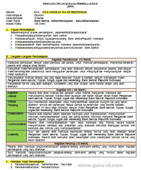 Seperti kita ketahui bersama bahwa rencana pelaksaan pembelajaran. Rpp Daring Ekonomi Kelas Xi Semester Ganjil - OPS SEKOLAH KITA
