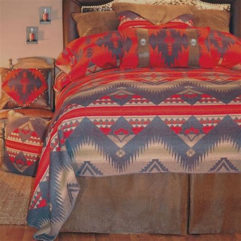Southwest Style Bedding With Native American Design Western Bedding