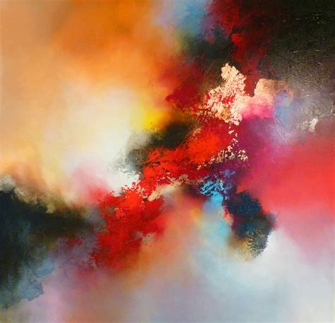 Abstract Paintings By Artist Simon Kenny Simon Kennys Latest Abstract
