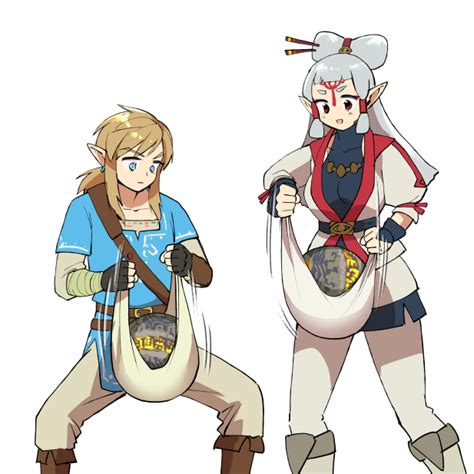 Link And Paya The Legend Of Zelda And More Drawn By Monbetsu