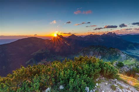 Sunrise In Austrian Tyrol 2100x1393 By Harold Van Den Berge R