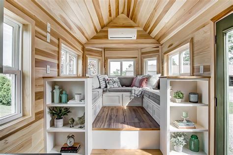 Tiny House Comes With A Conversation Pit Sort Of Curbed