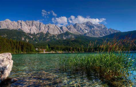 Eibsee Lake Wallpapers Wallpaper Cave