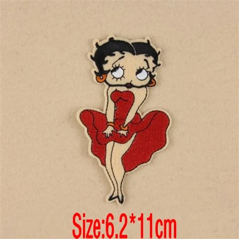 1pc Clothing Patches Lovely Sexy Lady Iron On Embroidered Sew Fabric