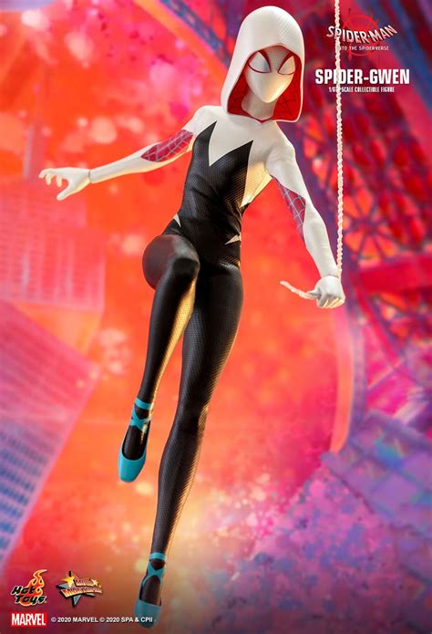 New Product Hot Toys Spider Man Into The Spider Verse Spider Gwen 16th Scale Collectible Figure