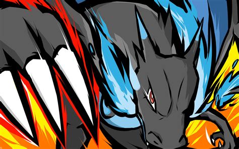 Dragon Artwork Ishmam Pokémon Charizard Mega Charizard X Hd Wallpaper Wallpaper Flare