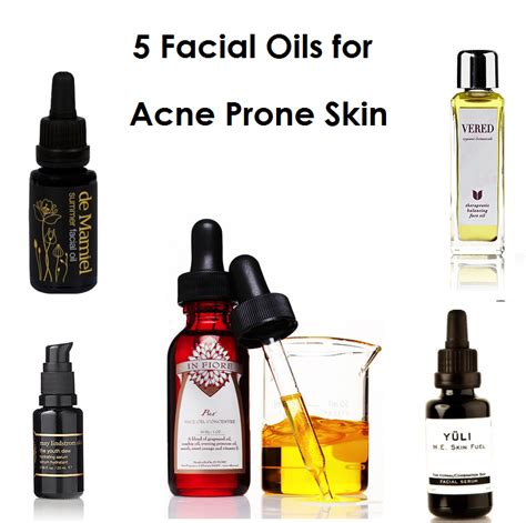The Green Derm 5 Face Oils For Acne Prone Skin