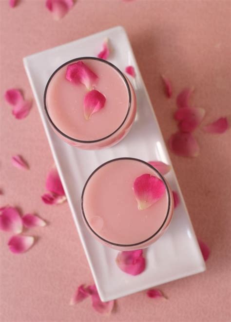 rose milk recipe how to make rose syrup summer drinks recipes
