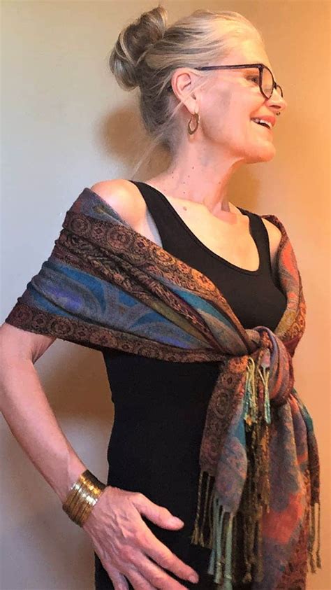 Scarf Magic For Mature Women How To Turn Scarves Into Outfits