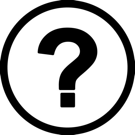 Question Mark Icon Vector Question Illustration Symbol