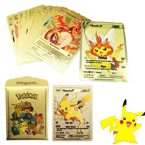 Collection Battle Card Toy Golden Mew Pokemon Card Card Game
