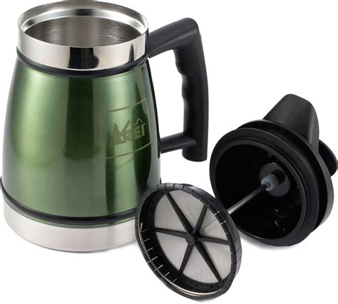 Which roughly works out as 2 tablespoons of coffee per cup, and 8 tablespoons of coffee per large 1 liter/32 oz french press. REI Co-op Table Top French Coffee Press - 32 fl. oz. | REI ...