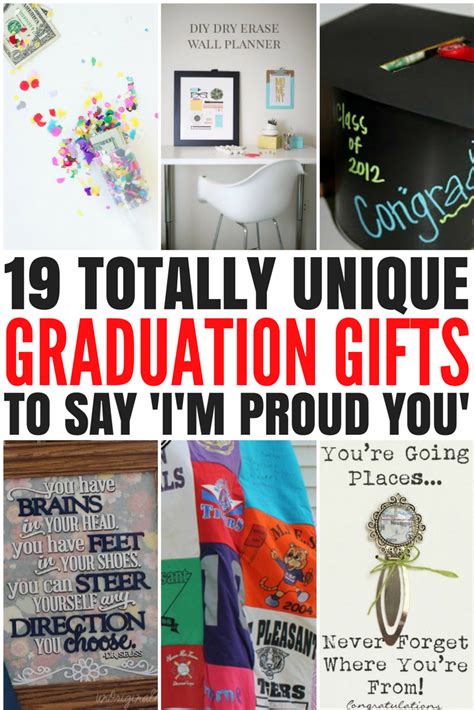 Show him how proud you are of his accomplishments with a thoughtful graduation gift he'll really cherish (and will *actually* use). 19 Unique Graduation Gifts Your Graduate Will Love