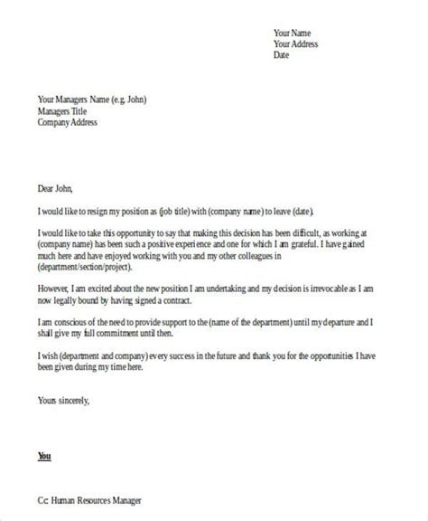doc word document resignation letter template word resign letter format download