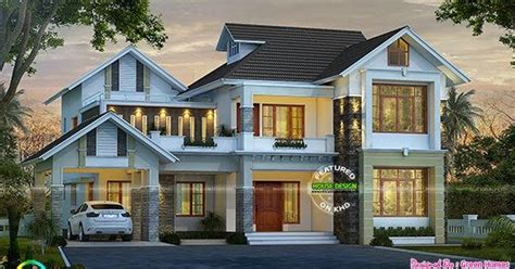 Features of 4 bedroom floor plans. 4 bedroom, 2850 sq-ft modern house - Kerala home design ...