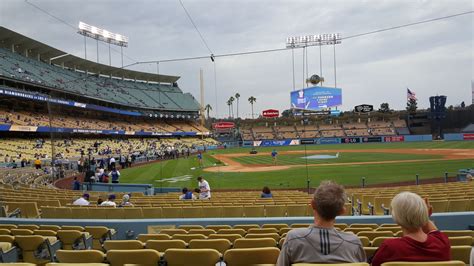 Great Seats Such Great Seats Dodger Stadium Section 8 Review