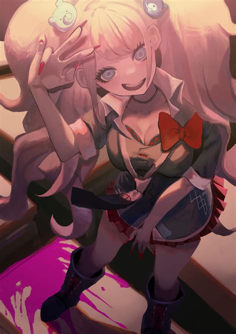 Fondos De Pantalla Danganronpa Chicas Anime Anime Enoshima Junko