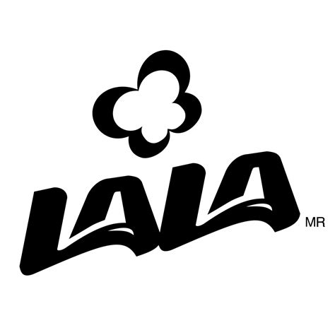 Lala Logo Black And White Brands Logos