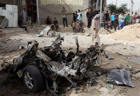 Blasts In Baghdad Kill 20 Including 2 American Soldiers The New York