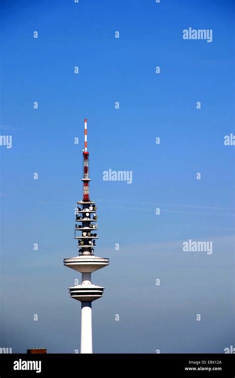 Hamburg Tv Tower Germany Hamburg Stock Photo Alamy