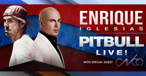 Enrique Iglesias Pitbull Bringing Tour To Tampa