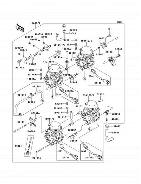• be careful not to loose screws and washers nor to damage the fairing. Zx6r Engine Diagram - Wiring Diagram Schemas
