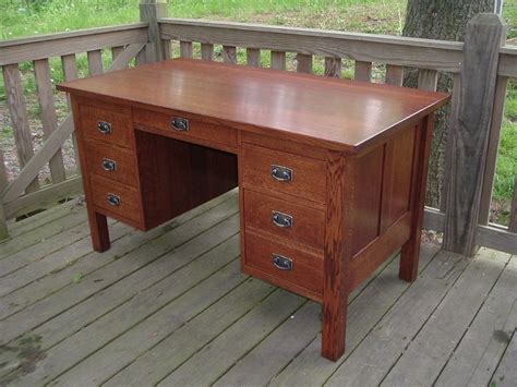 Custom Traditional Oak Home Office Desk By Ivy Lane Fine Furniture