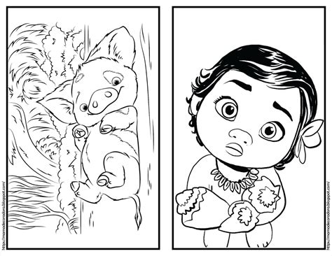 Mamá Decoradora: Librito para colorear gratis Moana