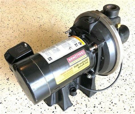 Sears Craftsman Well Jet Pump And Well Pipes