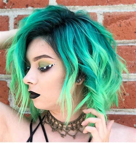 Blue Green Hair Ombre Very Specific Website Photo Galery