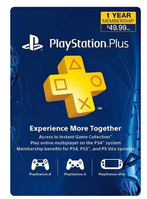 Open a walmart credit card to save even more! 12-Month PlayStation Plus Subscription Card $39.99 (Reg $49.99) + Free Shipping + Extra $10 ...