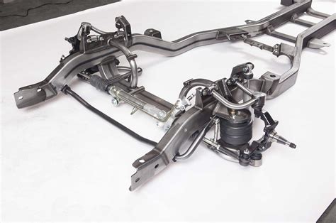 A Classsic Car on a Rodded-Out Chassis and Suspension