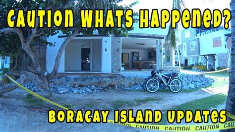 Whats Happening Along Bulabog Beach Boracay Island Updates Youtube