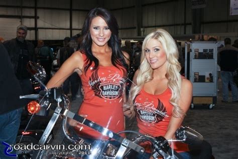 This is a great place to check out the new japanese models or take a second look at an existing bike you're. 2011 IMS - Harley Girls | Roadcarvin